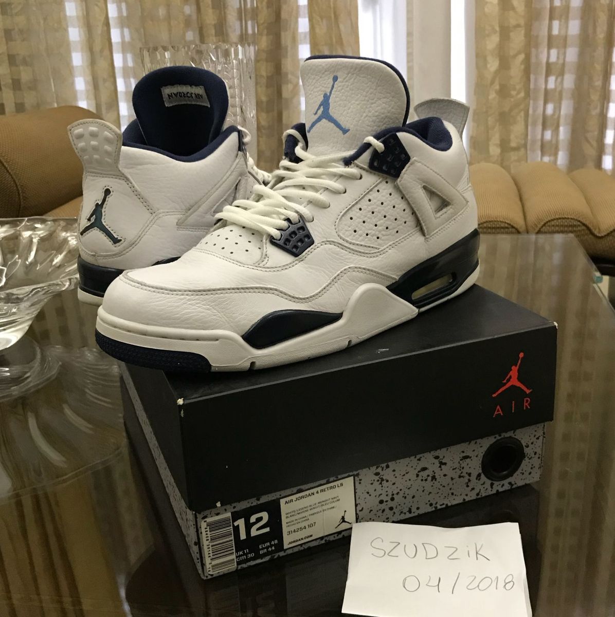 jordan 4 columbia