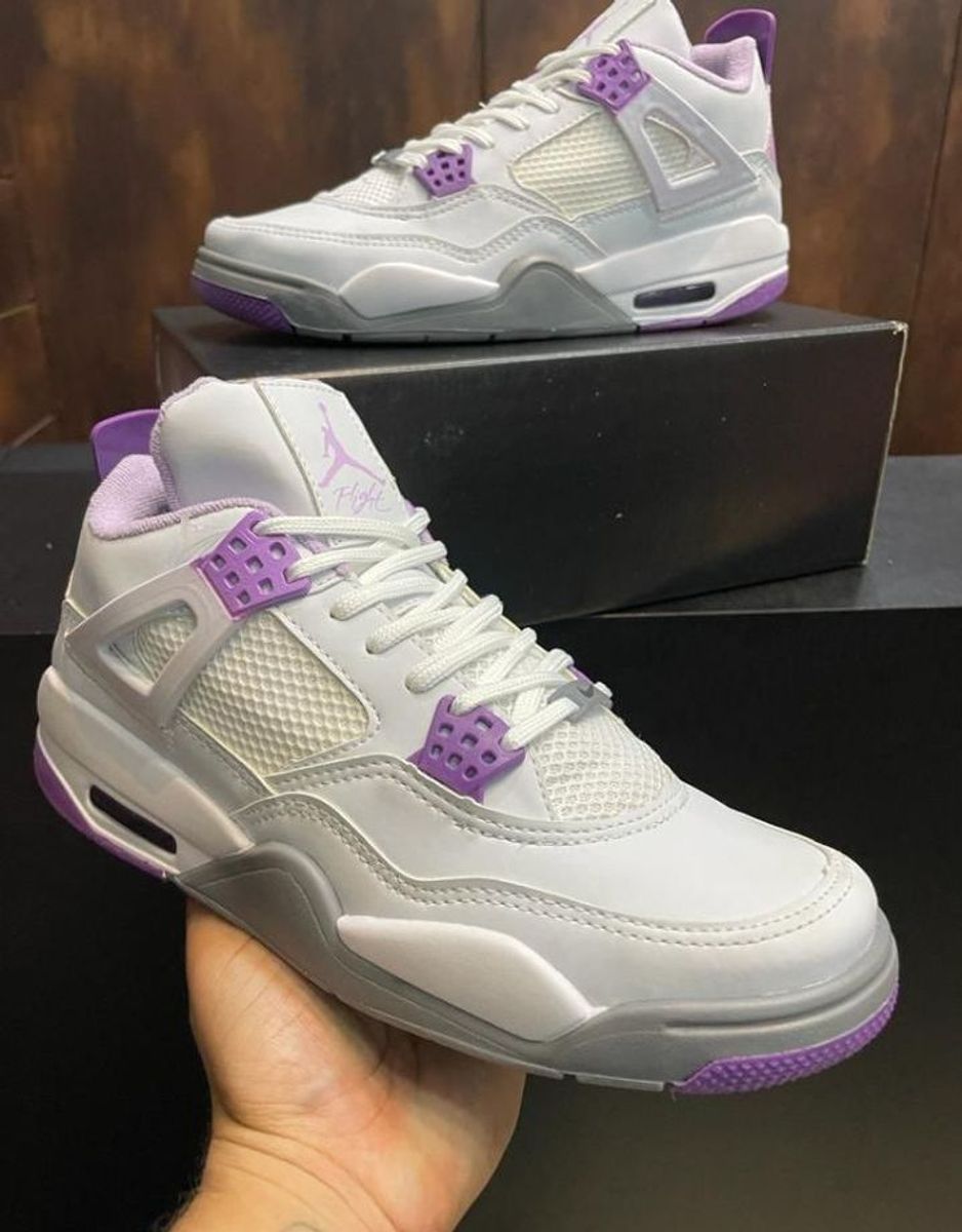 Air jordan hot sale 4 roxo