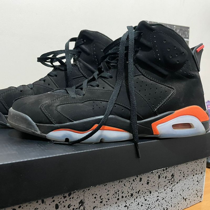ナイキ　AIR JORDAN 6 RETRO BLACK CAT Air Jordan 6 Black Cat | Nike Usado 110439317 | enjoei
