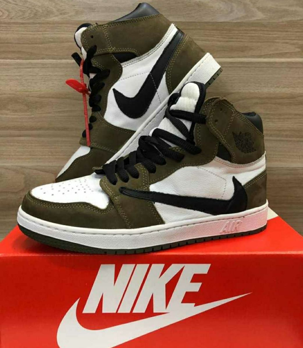 Air Jordan One Travis Scott | TÃªnis Masculino Nike Novo 47370124 | enjoei