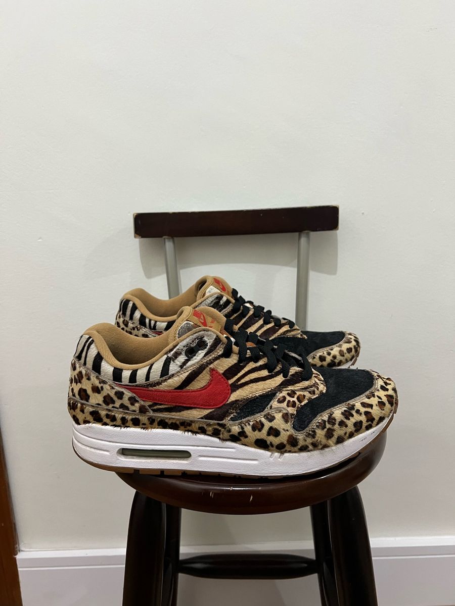 スニーカー Nike  x atoms AIRMAX 1 Animal p Air Max 1 X Atmos Animal Pack | Nike Usado 108215140 | enjoei