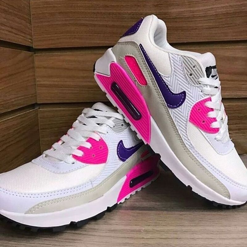 Nike air max hotsell 90 rosa e branco