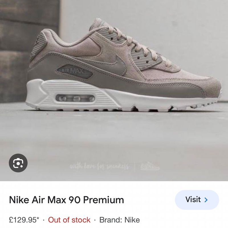 Tênis Nike Air Max 90 Premium Feminino