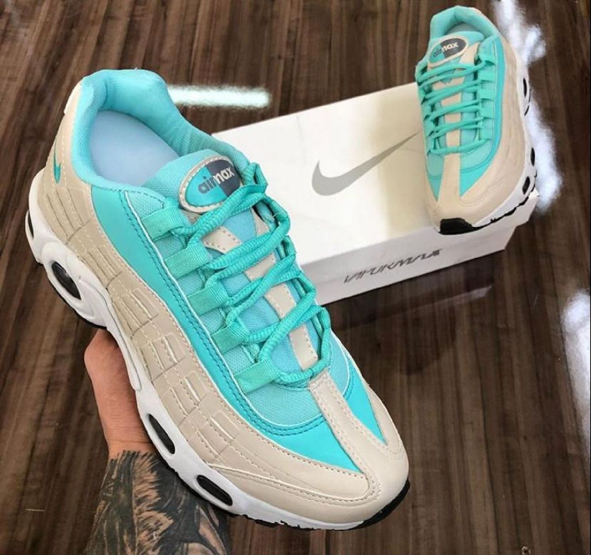 air max 95 azul bebe
