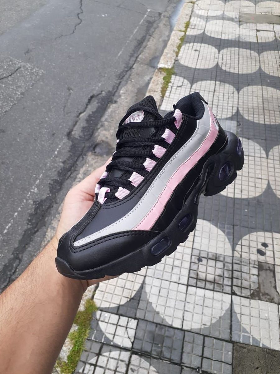 air max 95 preto e roxo