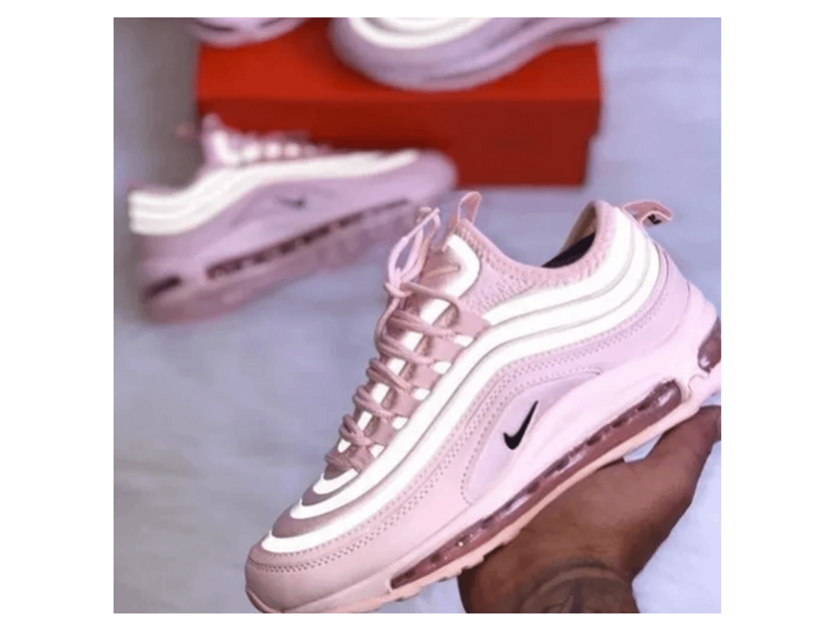 air max 97 rosa refletivo