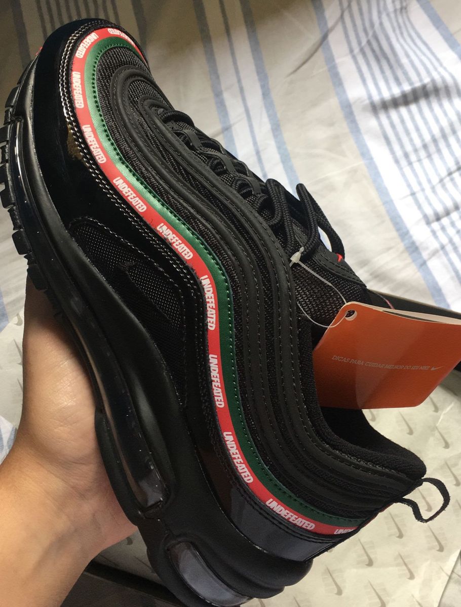 nike air max 97 undefeated preto