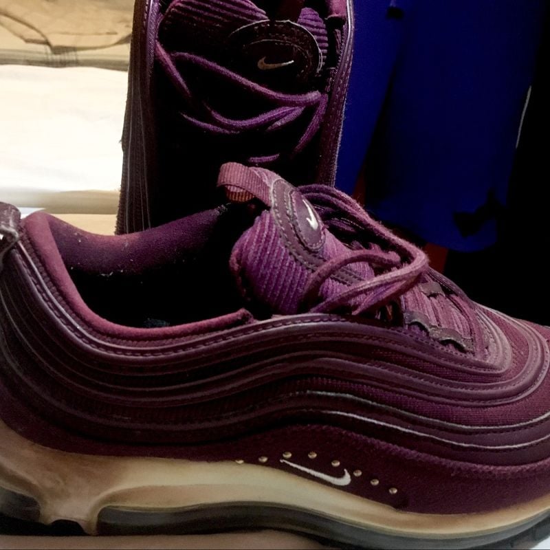 Shoes Nike Air Max 97 Vinho Feminino Nike Air Max Lilas Shop