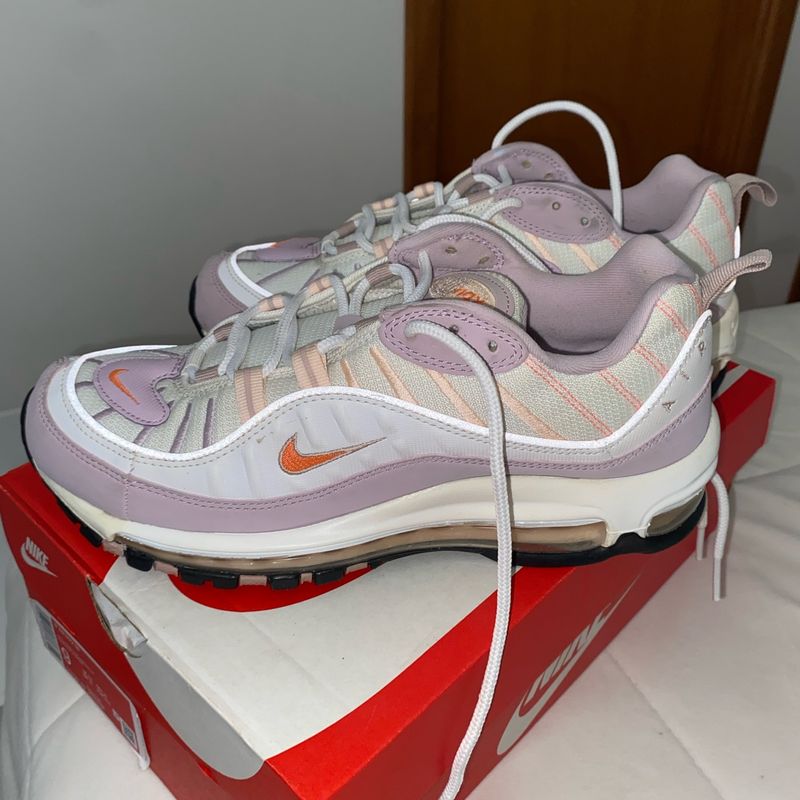 Air Max 98 Rosa Nike Usado 102614437 enjoei