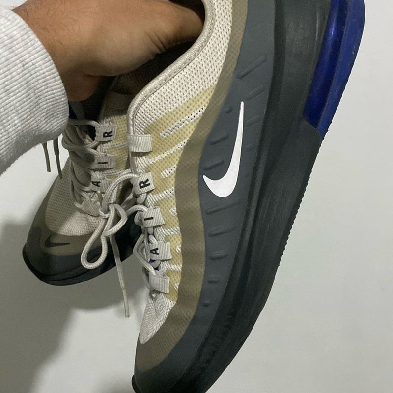Shoes Air Max Axis Branco E Azul Nike Air Max Axis Masculino