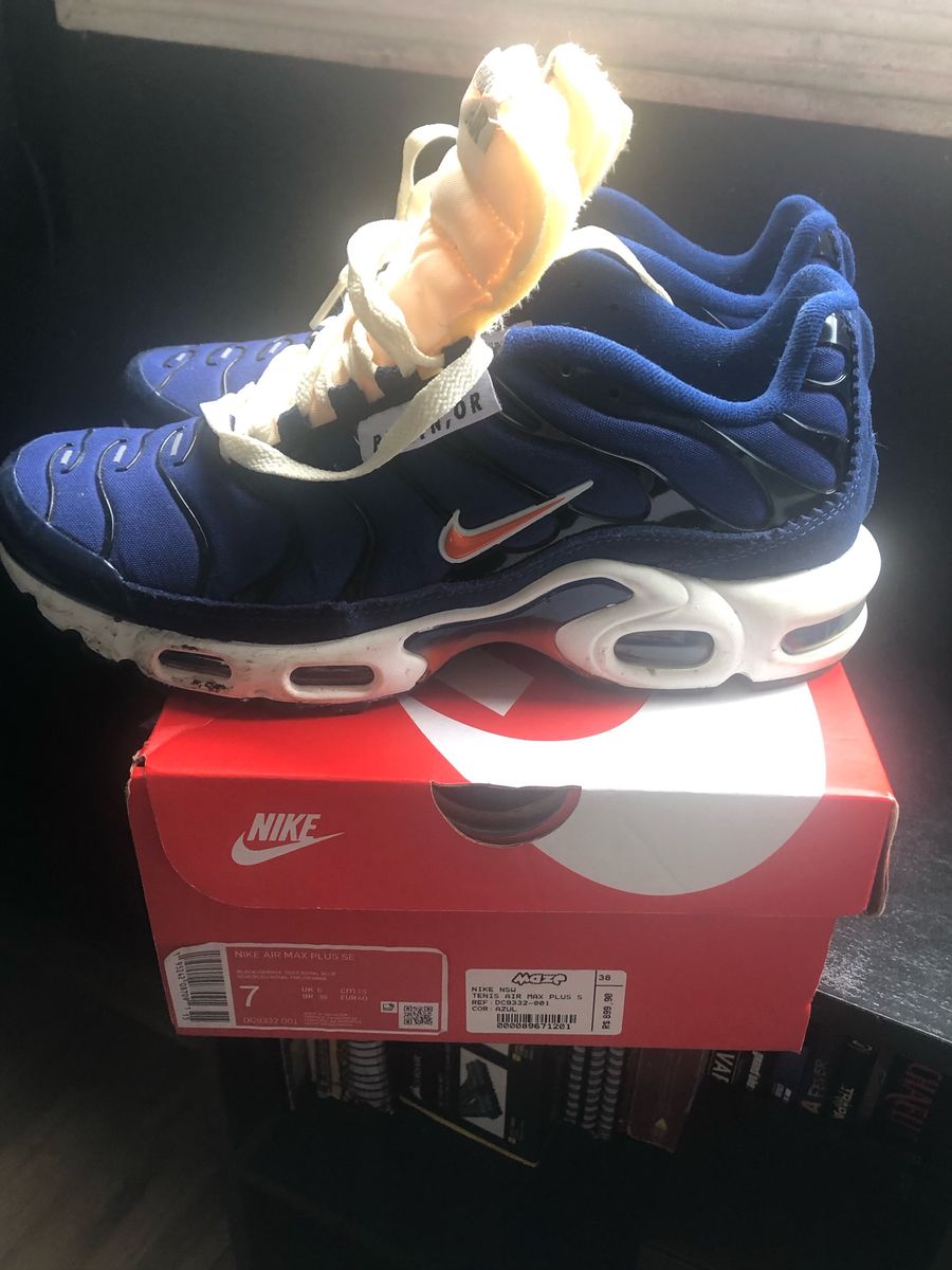 Air max hot sale plus azul marinho