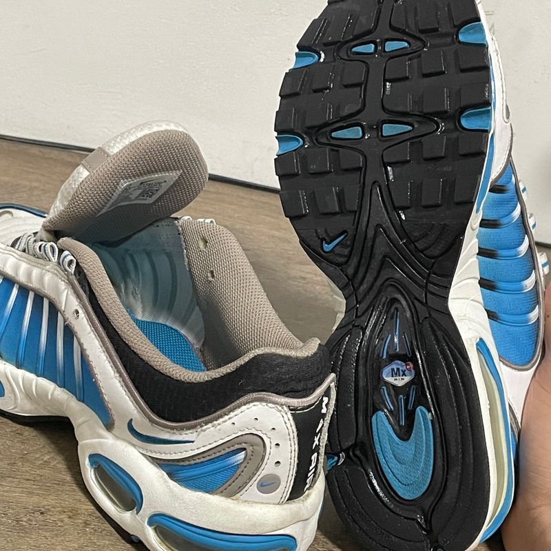 Air Max Tailwind 4 Laser Blue ( Azul Claro ) | Tênis Masculino Nike Usado  85824668 | enjoei