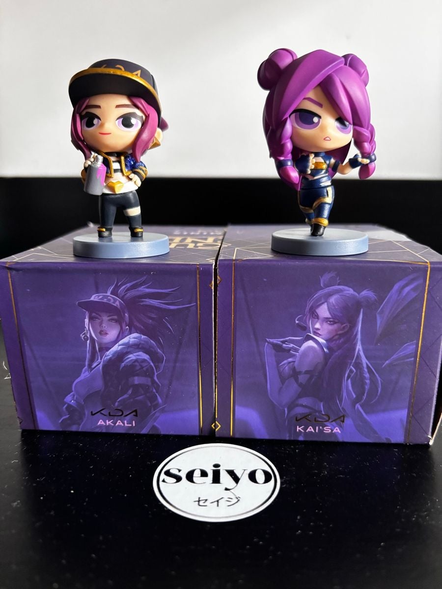 Akali Kaisa Kda League Of Legends Boneco Figure | Cacareco League Of ...