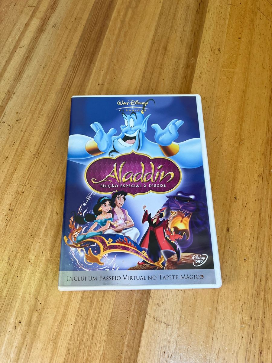 Aladdin 2 Dvds Edição Especial | Filme E Série Dvd Usado 87206239 | Enjoei