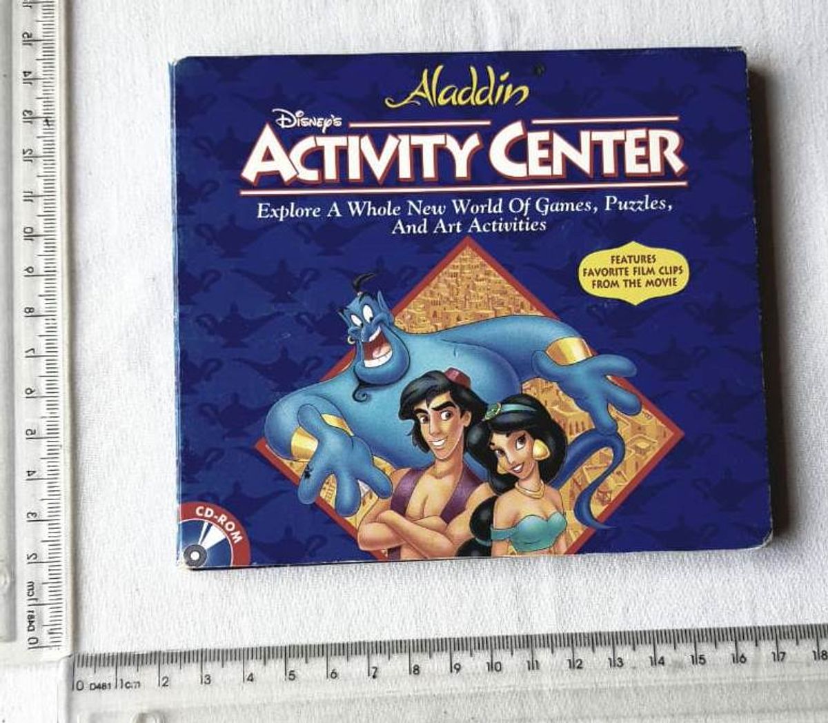 Aladdin Disney Activity Center Jogo Antigo Pc Cdrom Original