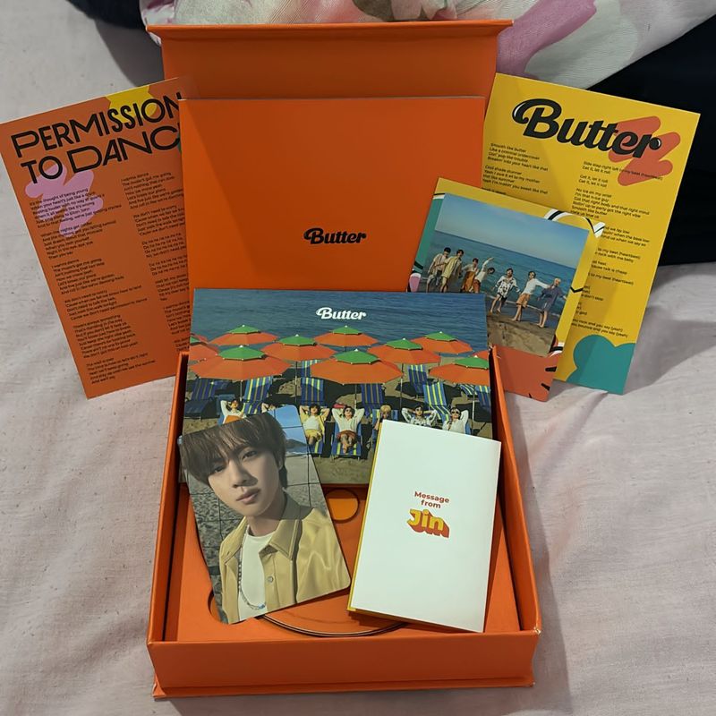 Álbum Bts - Butter Ver. Peaches (Full Set do Jin) | Produto