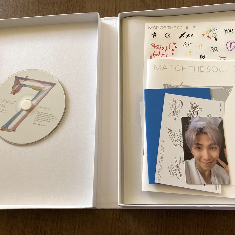 Album Bts Map Of The Soul 7 Completo Versão 1 (Version 1) Kpop K