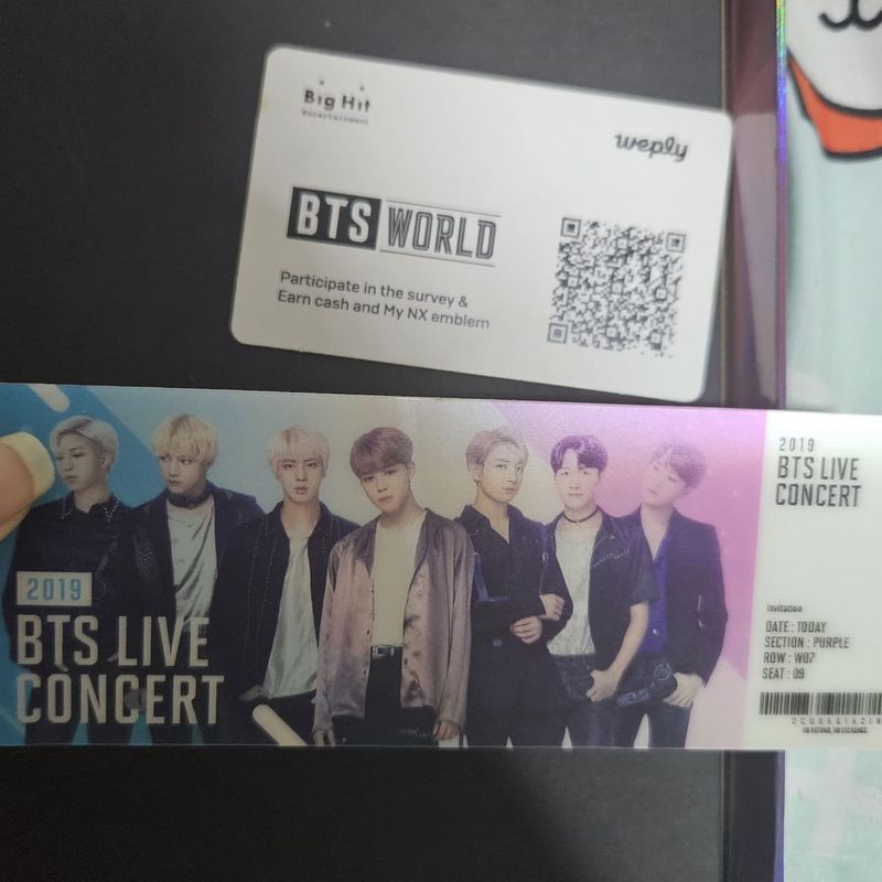 Álbum Bts World Completo Oficial com Card | Bts Usado 111425212