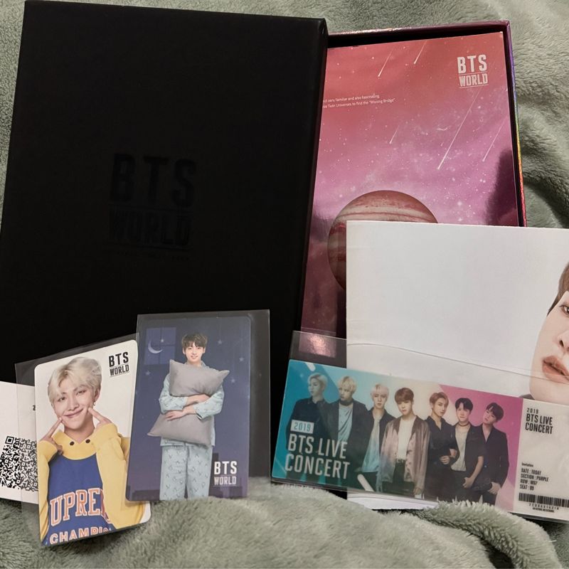 K-POP・アジア BTSWorld Reservado) Álbum Bts World Completo Raro Colecionador Cards Kpop K