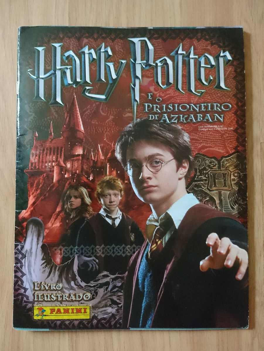 Lbum Completo Harry Potter E O Prisioneiro De Azkaban Filme E S Rie Panini Usado