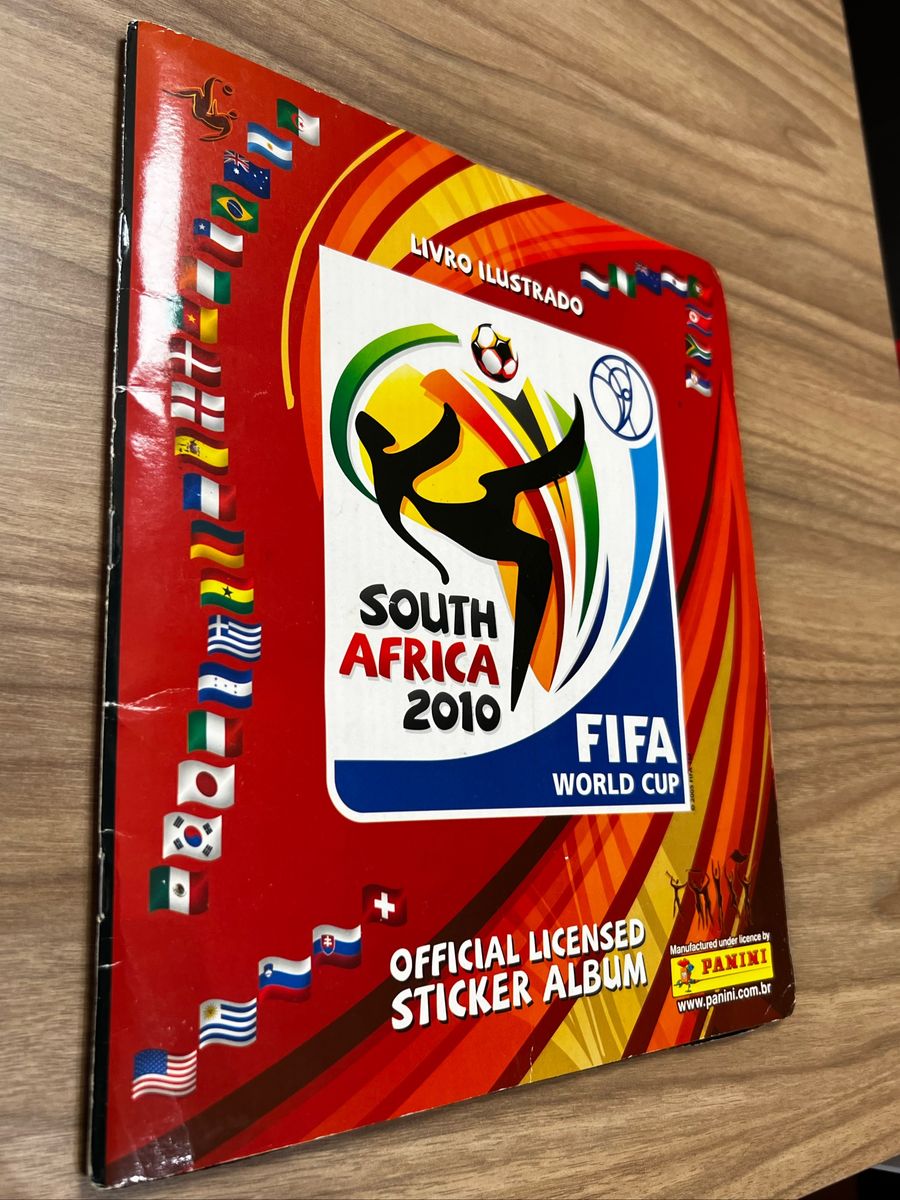 Álbum Copa do Mundo 2010 Completo Perfeito Inclui Figurinhas Visa ...