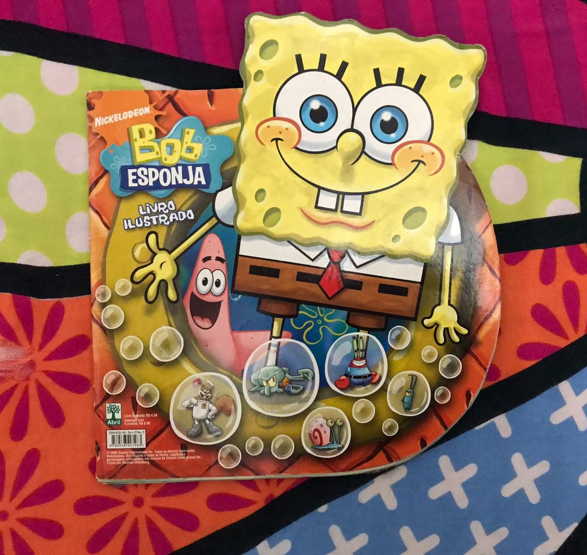 Álbum de Figurinha Bob Esponja - Completo - Original - Novo | Brinquedo ...