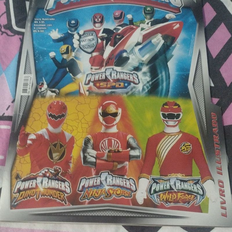 【ず668】VISUALENTERTAINMENT MAGAZINEVol.2 Álbum de Figurinha Completo do Geração Power Rangers | Editora