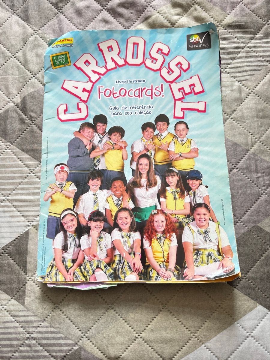 Álbum de Figurinhas Carrossel 2013 (fotocards) 100% Completo + Todas As ...