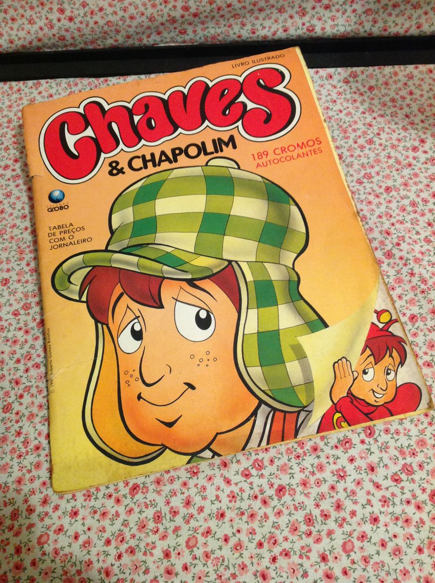 Álbum de Figurinhas do Chaves e Chapolin | Produto Vintage e Retro ...