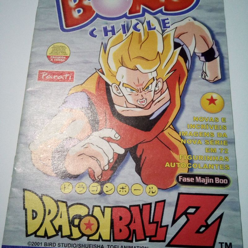 Álbum Dragon Ball Z Saga Cell Completo Bond Chicle Parati - Desconto no  Preço