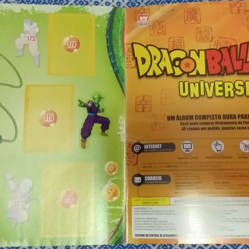 Panini lança álbum de figurinhas com saga completa de Dragon Ball