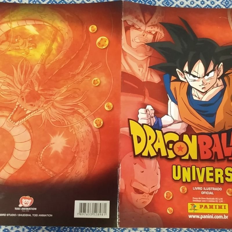 Panini lança álbum de figurinhas com saga completa de Dragon Ball