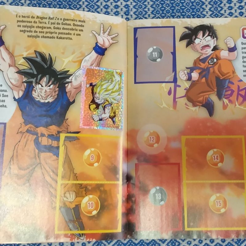 Panini lança álbum de figurinhas com saga completa de Dragon Ball