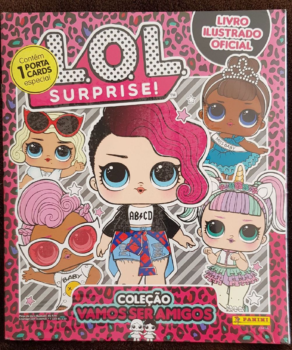 Álbum de Figurinhas Lol Surprise | Item Infantil Panini Nunca Usado ...
