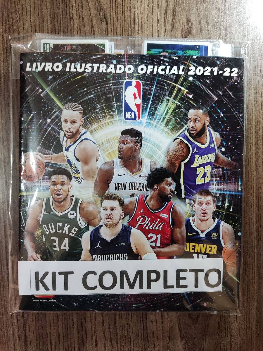 NBA e Panini lançam álbum de figurinhas oficial da temporada 2021-2022