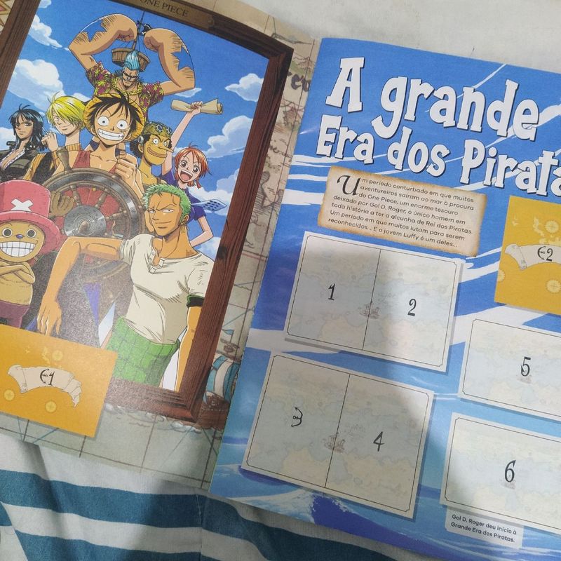 Álbum Figurinhas One Piece Panini Completo