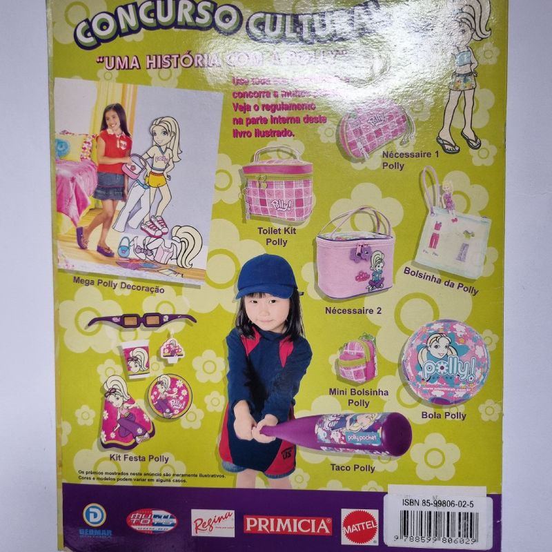 Brindes Grátis - Porta-Figurinhas Polly Pocket com Jogo