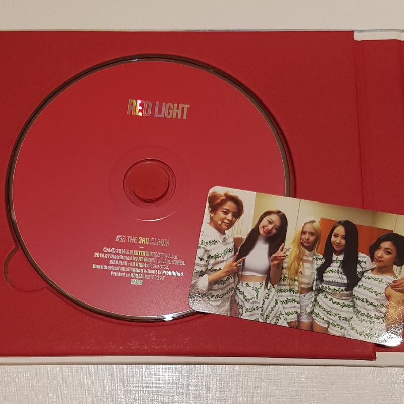 Álbum F(X) Red Light | Item de Música Sm Entertainmemt Usado