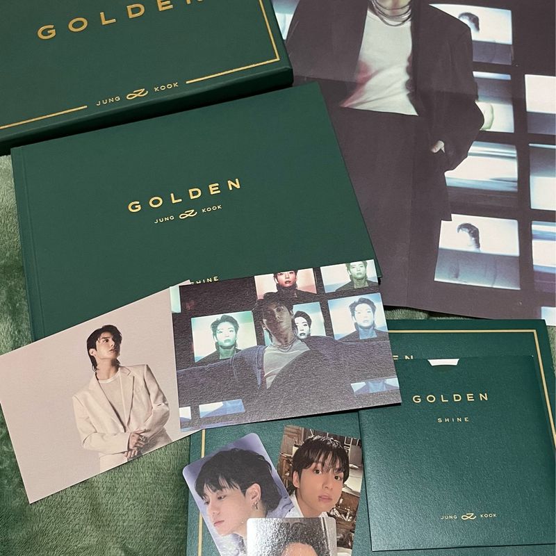 Álbum Golden Shine - Jungkook | Bts Nunca Usado 105250616