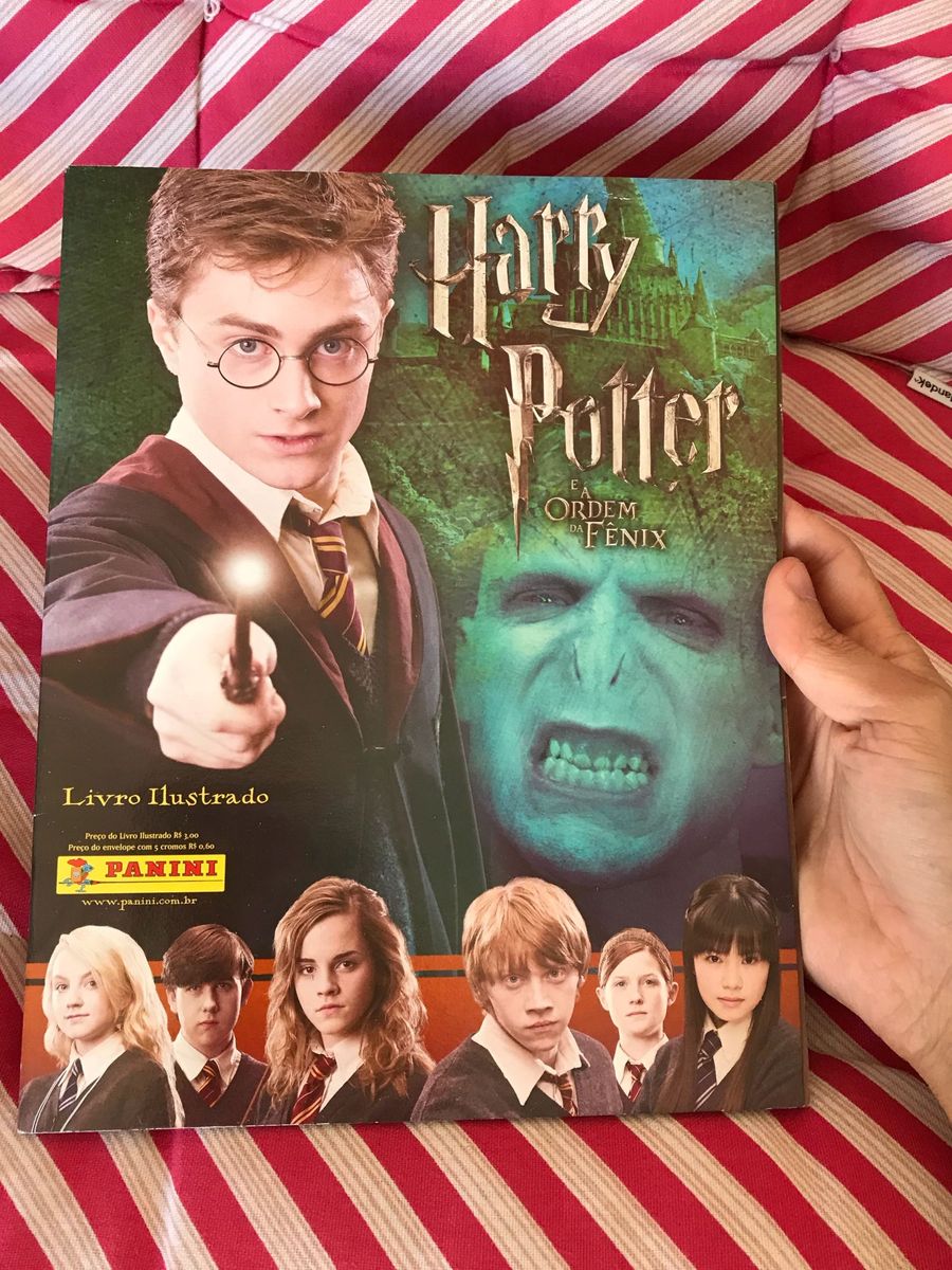 Álbum Harry Potter Livro Harry Potter Usado 28076040 enjoei