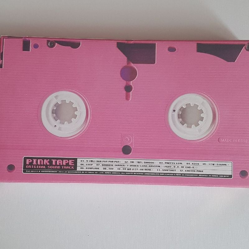 Álbum Pink Tape F(X) | Item de Música Sm Entertainment Usado