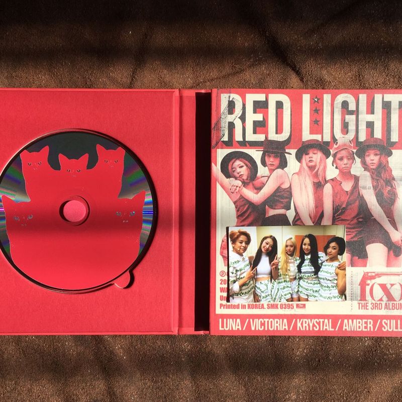 全品無料 f(x) RED LIGHT Wild Cats ver. 集合 トレカ CD - CD