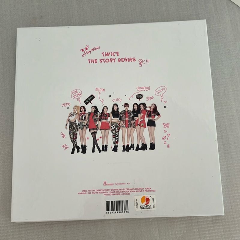 直筆サイン TWICE THE STORY BEGINS アルバム ストビギ 直筆サイン TWICE THE STORY BEGINS アルバム ストビギ - メルカリ