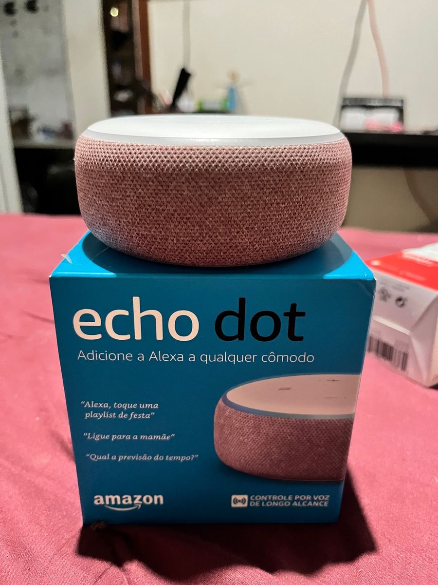 Alexa Echo Dot Terceira Geração Item Info Eletro Alexa Usado