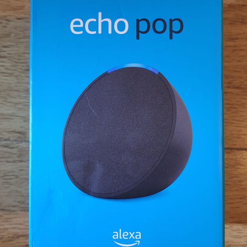 Alexa Echo Pop  Nova Preto, Item de Música Alexa Nunca Usado  88334068