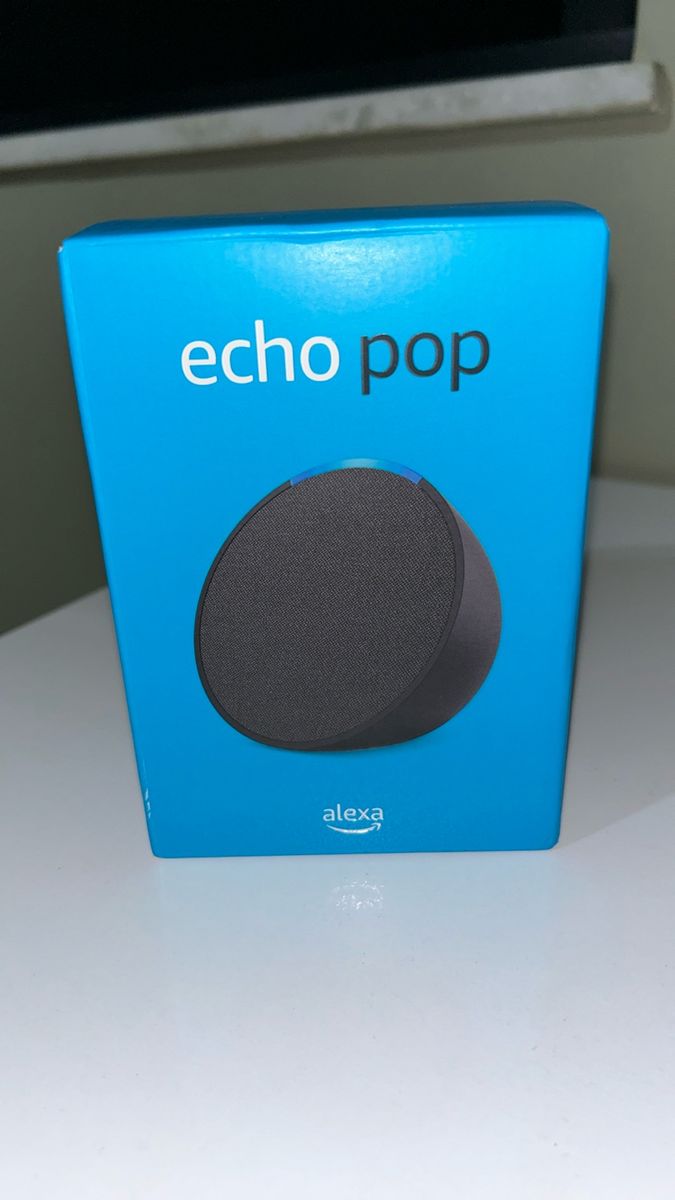 Alexa Echo Pop Lançamento  Item Info & Eletro Alexa Nunca Usado