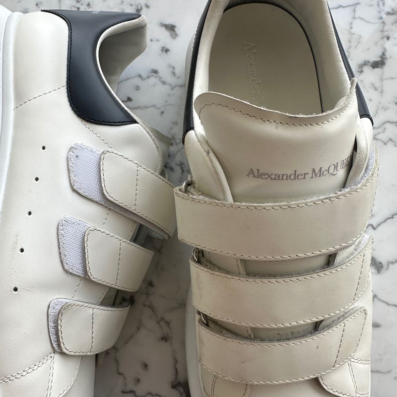 Alexander Mcqueen Heel Tab Triple Velcro | Alexander Mcqueen Usado