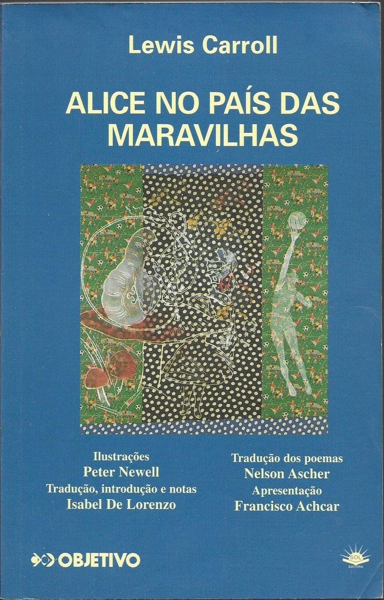 Alice No País Das Maravilhas Lewis Carroll Livro Objetivo Usado 49714609 enjoei