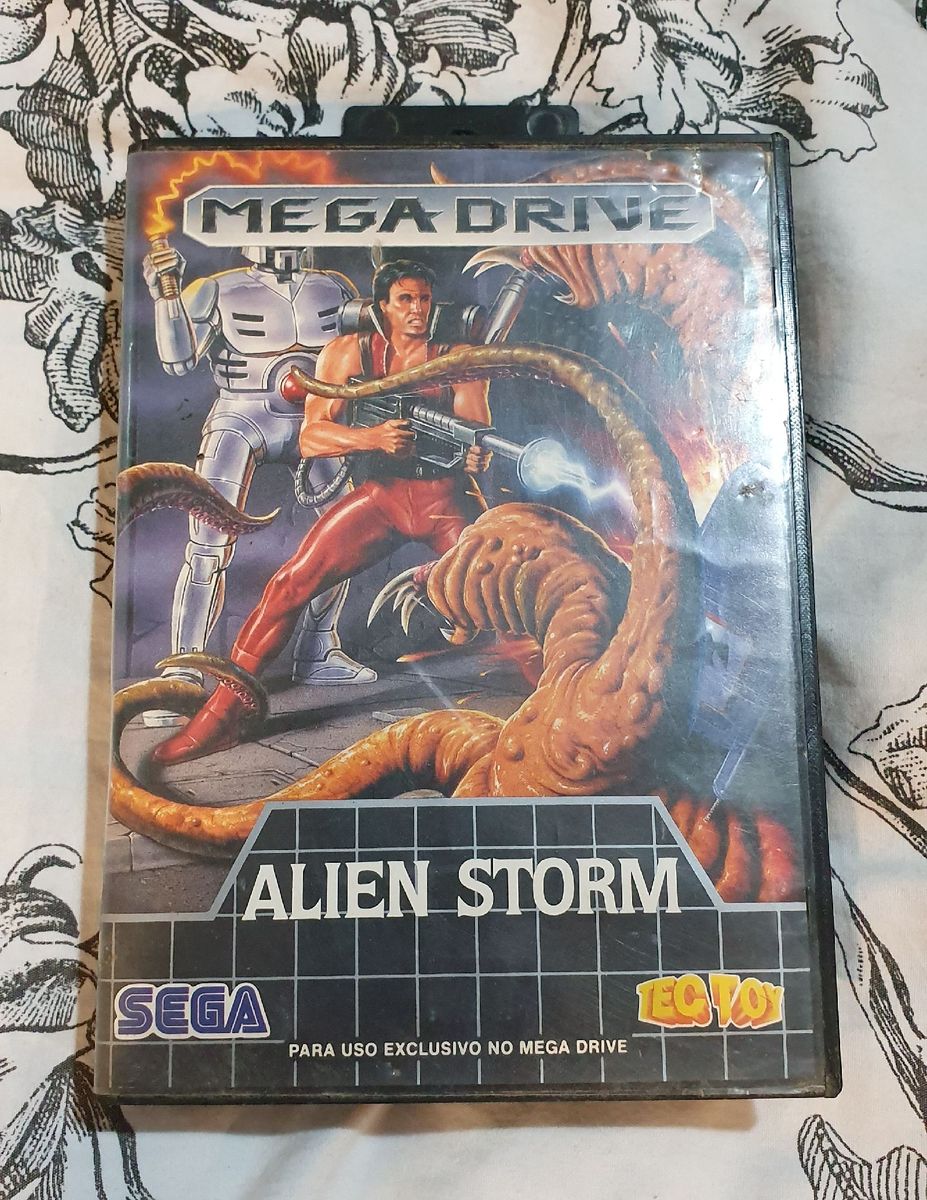 Alien Storm - Mega Drive | Produto Vintage e Retro Sega Usado 42893049 ...