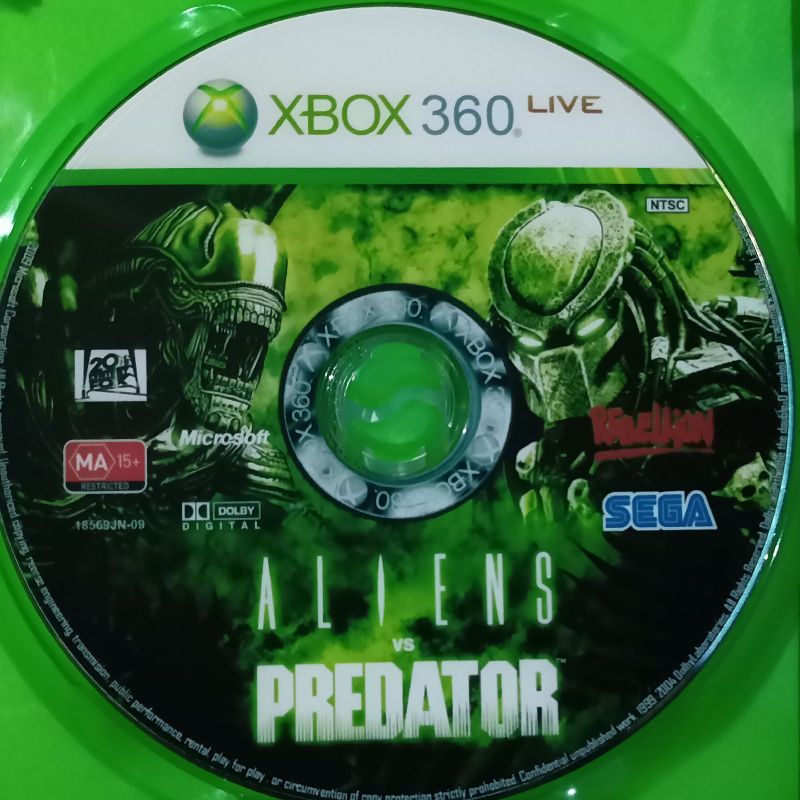 Aliens Vs Predator Original Mídia Física Xbox 360